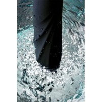 Нереалистичный вибратор WANAME D-SPLASH Storm, силикон, черный, 22,5 см