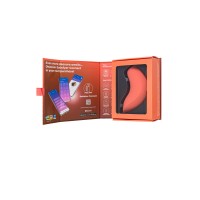 Вакуум-волновой стимулятор клитора Satisfyer Magnetic Deep Pulse, силикон, абрикосовый, 11,6 см