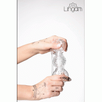 Мастурбатор нереалистичный Lingam by TOYFA Rashmi, TPE, прозрачный, 15,5 см