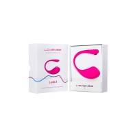 Виброяйцо LOVENSE Lush 3, силикон, розовый, 18 см