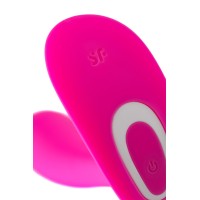 Вибратор для ношения с двойной стимуляцией Satisfyer Top Secret+ Connect App, розовый, 11 см