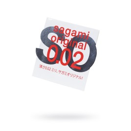 Презервативы Sagami Original 0.02 УЛЬТРАТОНКИЕ,гладкие №1