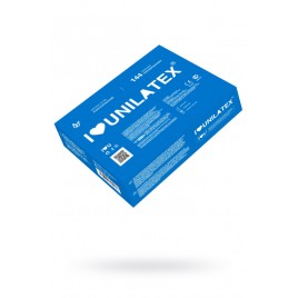 Презервативы Unilatex, natural plain, гладкие, классические, 19 см, 5,4 см, 144 шт.