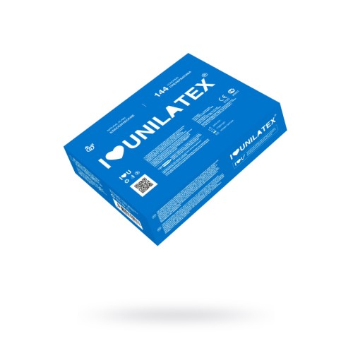 Презервативы Unilatex, natural plain, гладкие, классические, 19 см, 5,4 см, 144 шт.