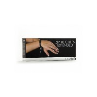 Наручники Zip Tie Cuffs Extended черные