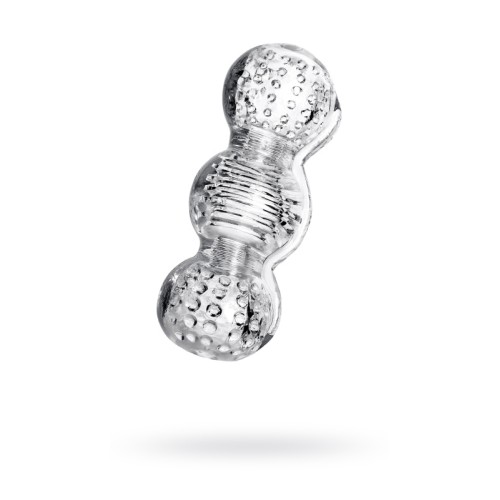 Мастурбатор нереалистичный Lingam by TOYFA Rashmi, TPE, прозрачный, 15,5 см