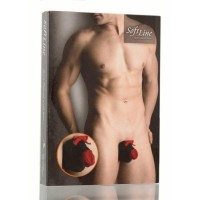 Трусы-мешок мужские SoftLine Collection, черный, S/L