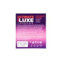 Презервативы Luxe, black ultimate, «Реактивный трезубец», шоколад, 18 см, 5,2 см, 1 шт.