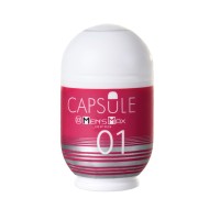 Мастурбатор нереалистичный MensMax CAPSULE 01 Dandara, TPE, розовый, 8 см