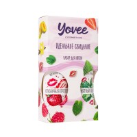 Набор гелей-смазок Yovee для любви (721003+721005), вкусовые (клубника+мята), 2х100 мл