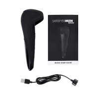 Мастурбатор нереалистичный Satisfyer  Men Wand , силикон, чёрный, 20 см.