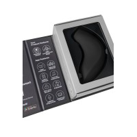 Вакуум-волновой стимулятор клитора Satisfyer Magnetic Deep Pulse, силикон, черный, 11,6 см