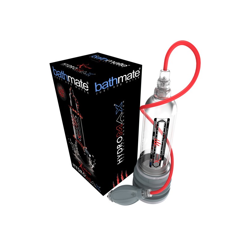 Гидропомпа Bathmate Hydromax Xtreme X50, прозрачная, 36,5 см