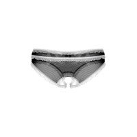 Трусики открытые с рюшами SoftLine Collection, черный, S/M