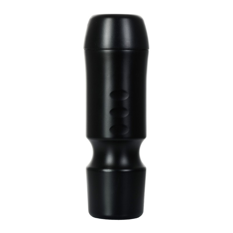 Мастурбатор A-Toys by TOYFA Denna, рот, TPE, черный, 24 см, 7,6 см