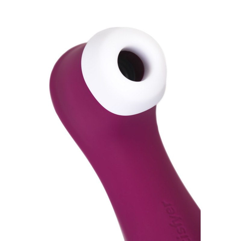 Вакуумный стимулятор клитора Satisfyer Pro 2 Generation 3, Connect App, бордовый, 16,4 см