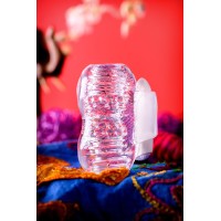 Мастурбатор нереалистичный Lingam by TOYFA Khani, TPE, прозрачный, 9 см