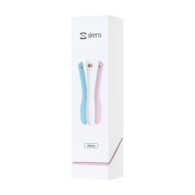 Вибратор, Sirens, Venus, силикон, розовый, 22 см