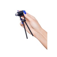 Лассо на пенис A-Toys by TOYFA Jat, силикон, черное, 14 см