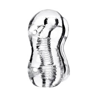 Мастурбатор нереалистичный Lingam by TOYFA Indira, TPE, прозрачный, 14 см