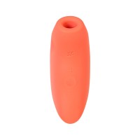 Вакуум-волновой стимулятор клитора Satisfyer Magnetic Deep Pulse, силикон, абрикосовый, 11,6 см