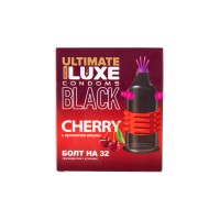 Презервативы Luxe, black ultimate, «Болт на 32», вишня, 18 см, 5,2 см, 1 шт.