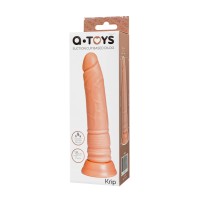Реалистичный фаллоимитатор A-Toys by TOYFA Krip, TPE, телесный, 18 см