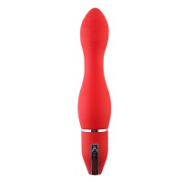 Анальный стимулятор Black & Red by TOYFA, силикон, красный, 28 см