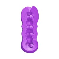 Мастурбатор нереалистичный MensMax FEEL CRASH, TPE, фиолетовый, 14,2 см