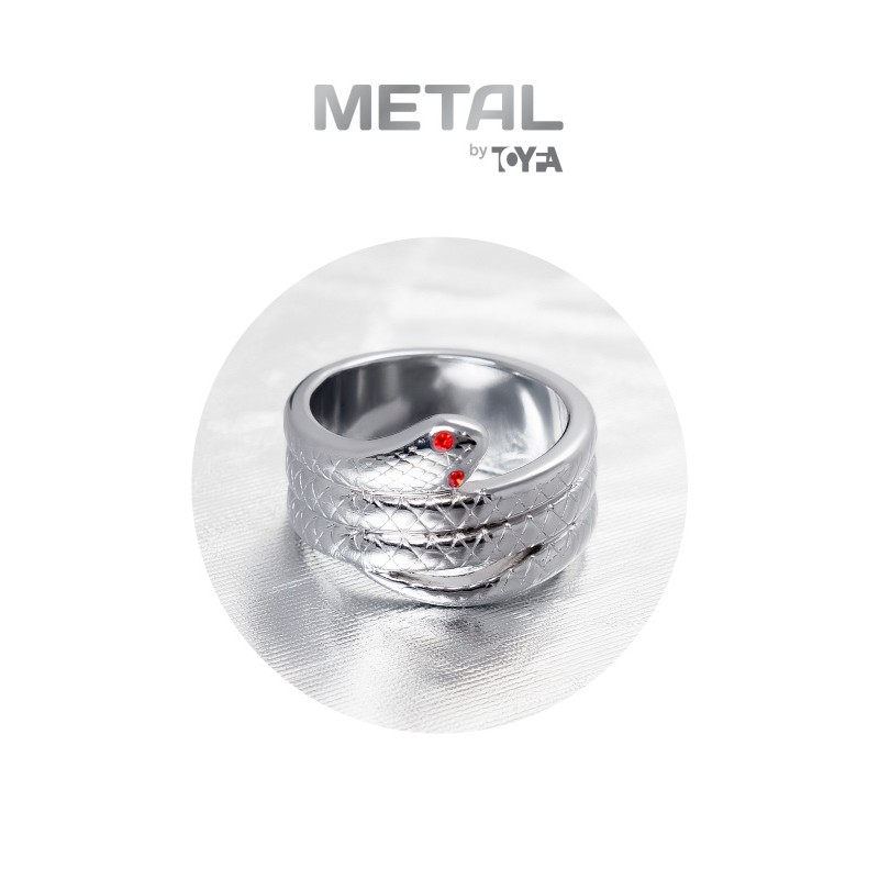 Кольцо под головку пениса Metal by Toyfa, металл, серебристое, Ø 3см