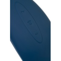 Вакуум-волновой стимулятор клитора с вибрацией Satisfyer Vulva Lover 2, силикон, синий, 11,9 см