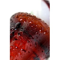 Двусторонний фаллоимитатор Sexus Glass, стекло, коричневый, 16 см