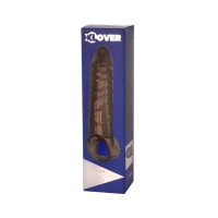 Насадка XLover by TOYFA, для увеличения размера, TPE, черная, 15,5 см