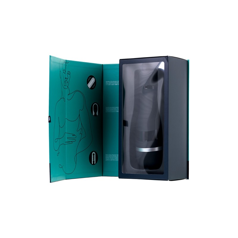 Мастурбатор нереалистичный Satisfyer Men Classic, TPE, серебристый, 25,4 см.