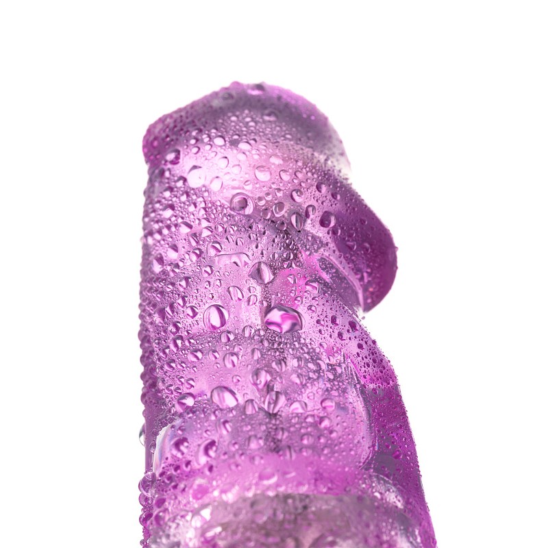 Вибратор с клиторальным стимулятором A-Toys by TOYFA High-Tech fantasy, TPE, фиолетовый, 26,5 см