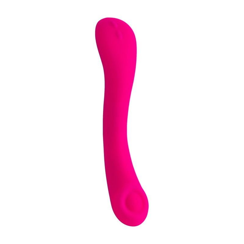 Нереалистичный вибратор LOVENSE Osci 2 G-spot, силикон, розовый, 22 см