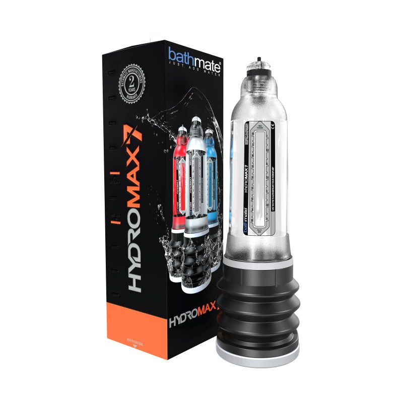 Гидропомпа Bathmate HYDROMAX7, ABS пластик, прозрачная, 30 см (аналог Hydromax X30)