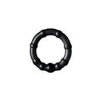 Набор колец A-Toys by TOYFA, TPE, силикон, черные, Ø 3,5/3/2 см