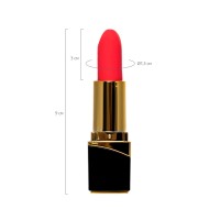 Минивибратор Flovetta PANSIES, ABS пластик, черный, 9 см
