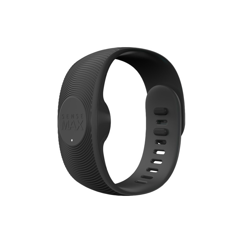 Браслет к мастурбаторам Sense Max, силикон, черный, 11,5 см