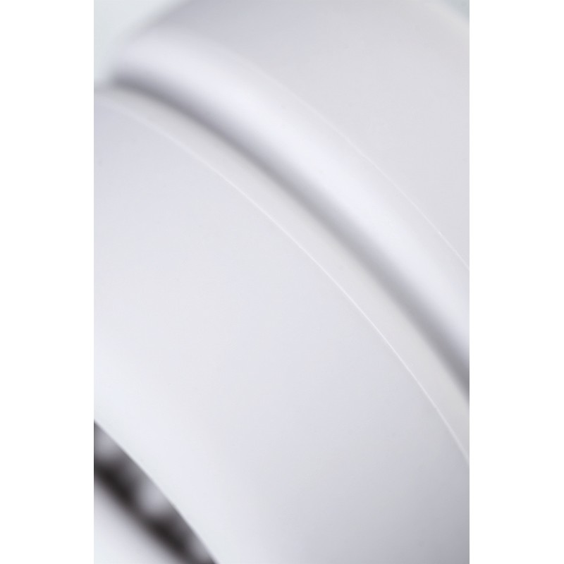 Насадка Magic Wand Silky touch для массажера Europe, силикон, белая, 4.5 см