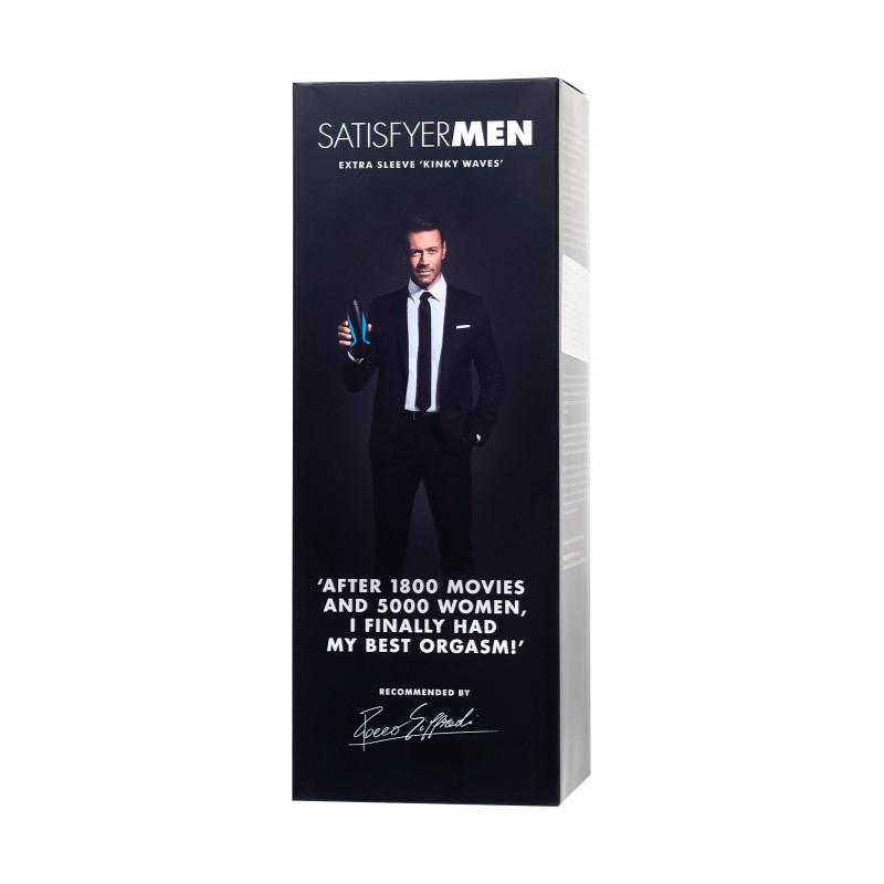 Сменный рукав Satisfyer Men, "Kinky Waves"