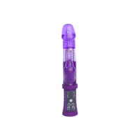 Вибратор с клиторальным стимулятором A-Toys by TOYFA, TPR, фиолетовый, 22 см