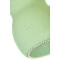 Вакуумный стимулятор клитора с вибрацией Satisfyer Pro To Go 1, мятный, 9 см