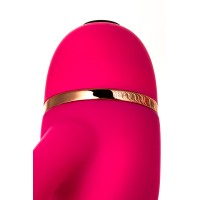 Вибратор A-Toys by TOYFA с клиторальным стимулятором, силикон, розовый, 15 см
