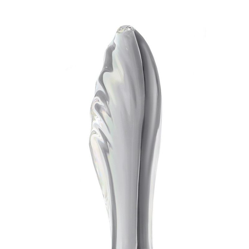 Двусторонний фаллоимитатор Satisfyer Dazzling Crystal 1, стекло, прозрачный, 18,5 см