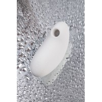 Вакуум-волновой стимулятор клитора с вибрацией Satisfyer Vulva Lover 2, силикон, белый, 11,9 см