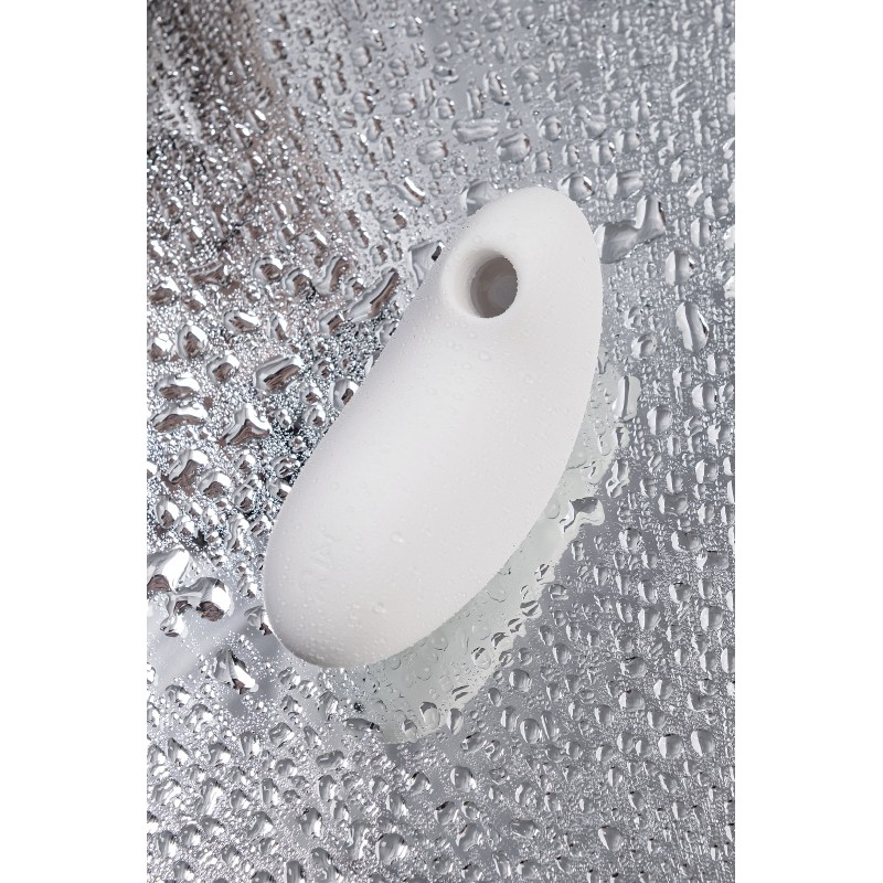 Вакуум-волновой стимулятор клитора с вибрацией Satisfyer Vulva Lover 2, силикон, белый, 11,9 см