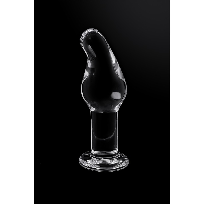 Анальная втулка Sexus Glass, стекло, прозрачная, 14,5 см, Ø 4 см