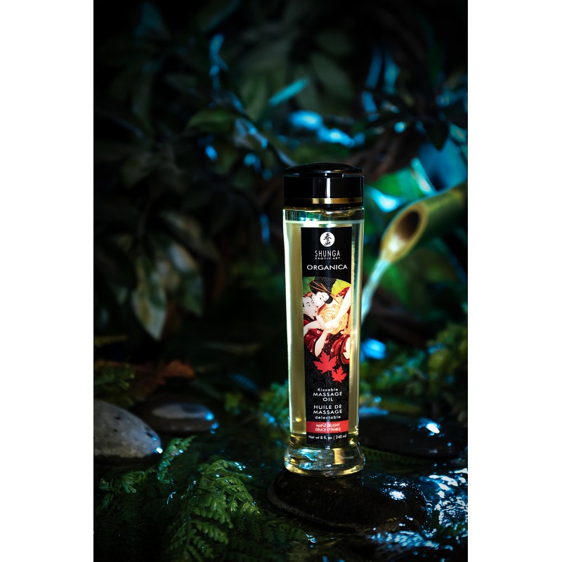 Масло массажное Shunga Organica «Кленовое наслаждение» (Maple Delight), 240 мл